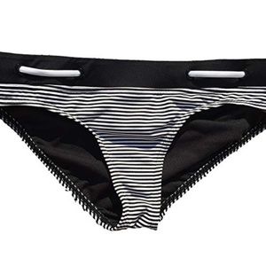 Jag Striped Loop Banded Bikini Bottom